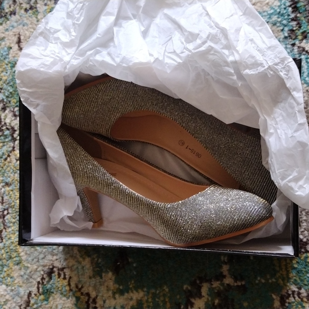 NWT First Date Sparkly Heels
